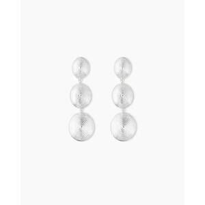 NEW LIÉ STUDIO women's ruby earrings in silver
